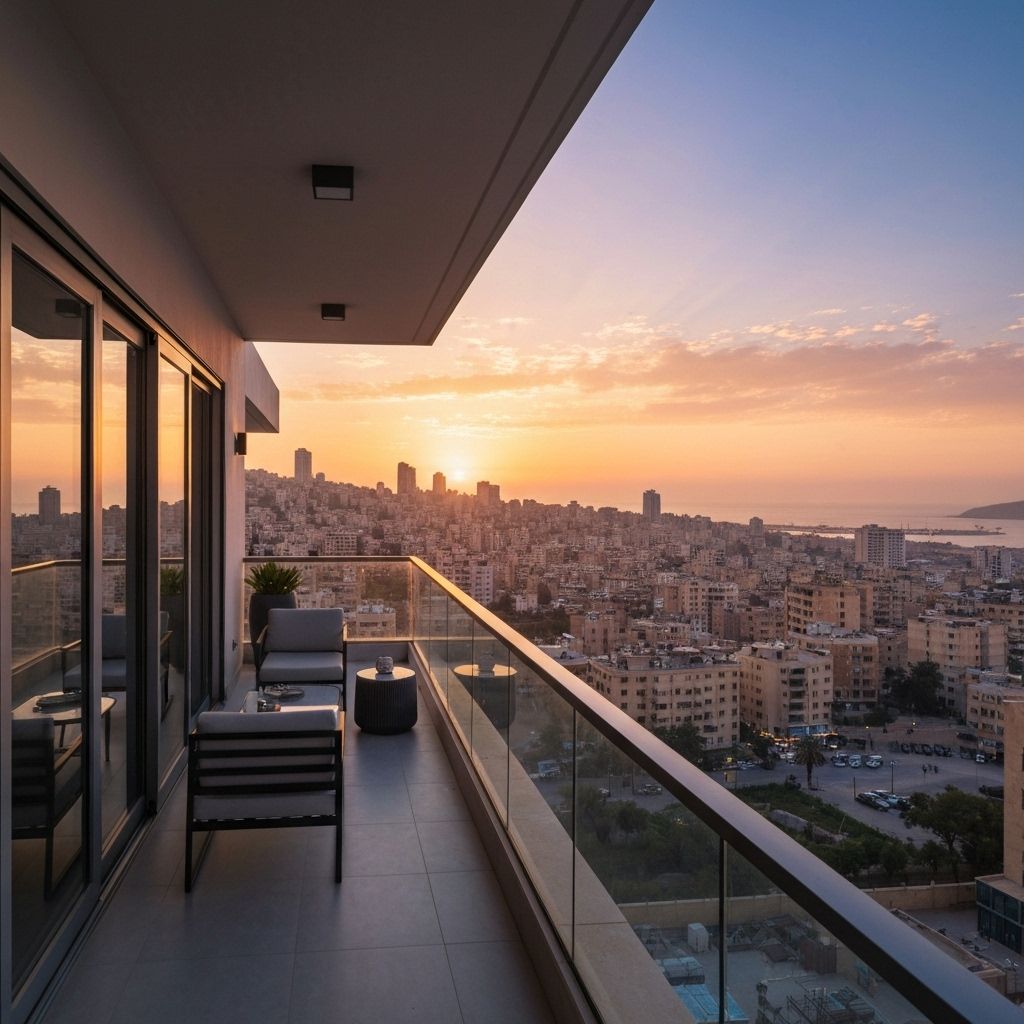 Beirut apartment view