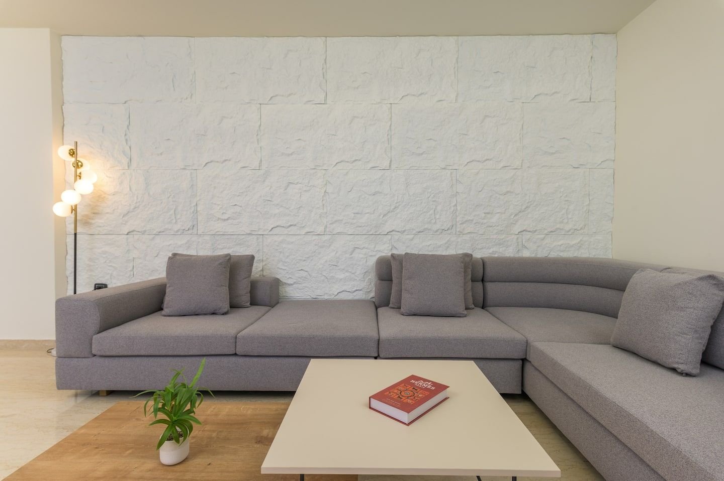 Lounge with corner sofa, Jdeideh Family 3-Bedroom with Kids' Room