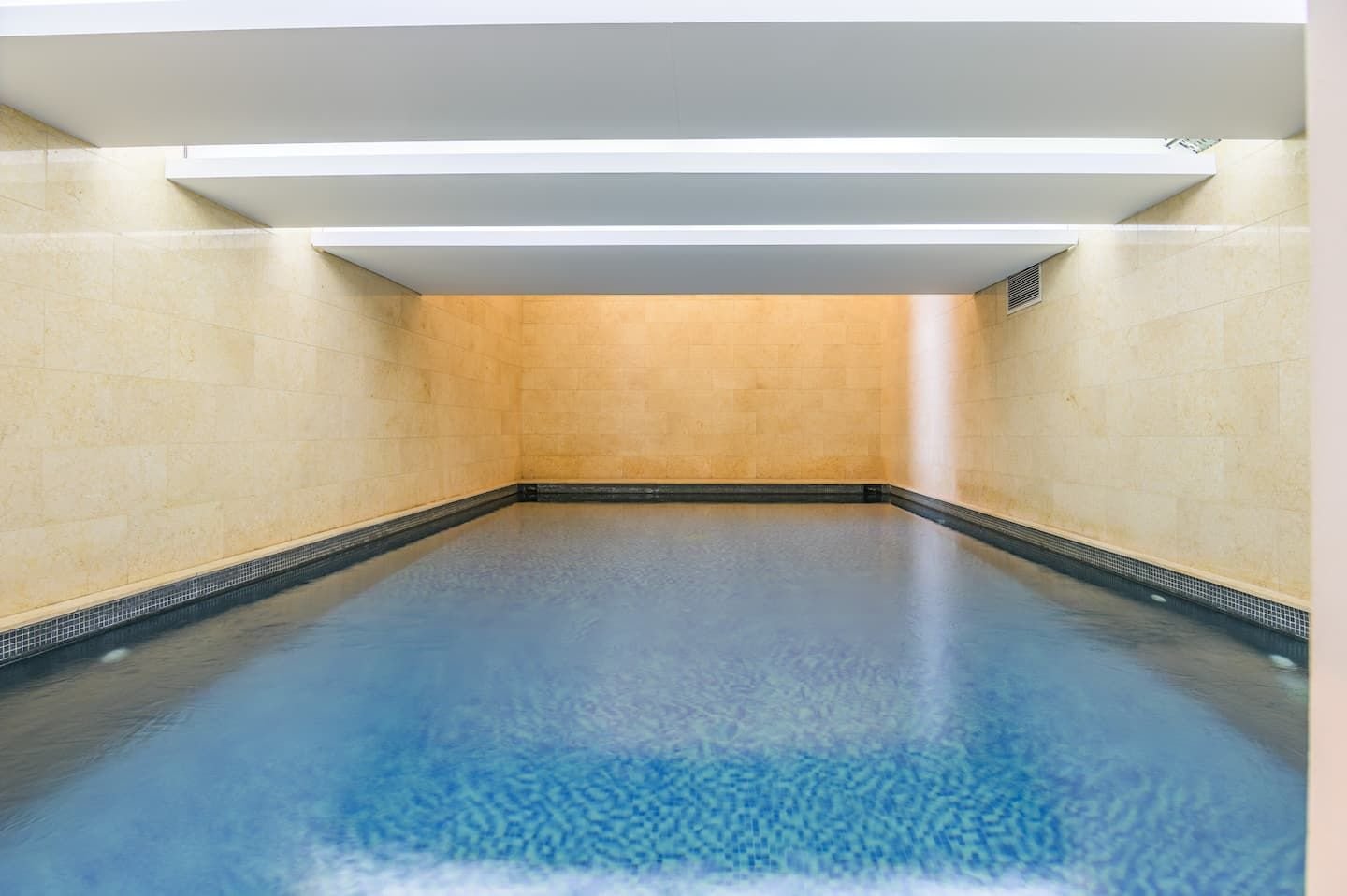 Heated indoor pool in the building, Saifi 1-Bedroom with Balcony & Heated Indoor Pool